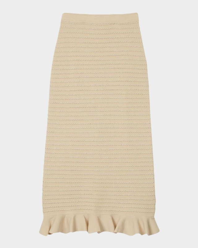 Merveilleuse Embellished Midi Skirt